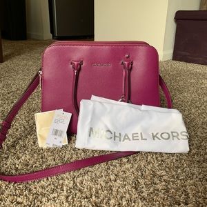 Michael Kors Houston Medium Double Zip Satchel